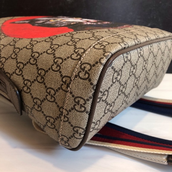 ⛔️SOLD⛔️ Gucci GG Supreme Mystic Cat Backpack - Picture 8 of 15